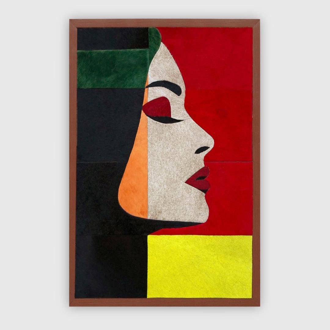 CURACAO Leather Artwork - Qibo Galleria LLP