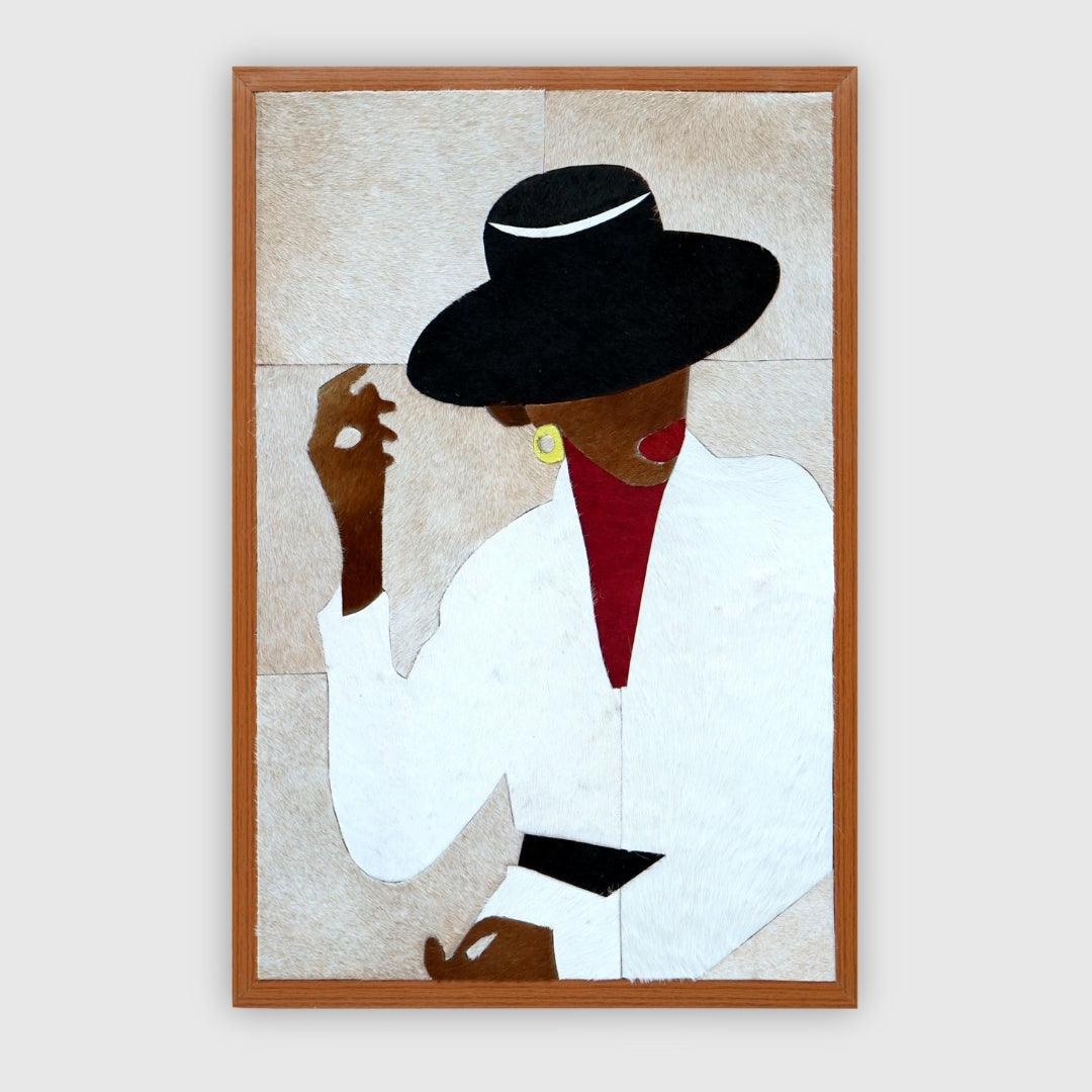 COMOROS Leather Artwork - Qibo Galleria LLP