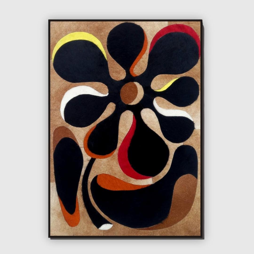 BENIN Leather Artwork - Qibo Galleria LLP