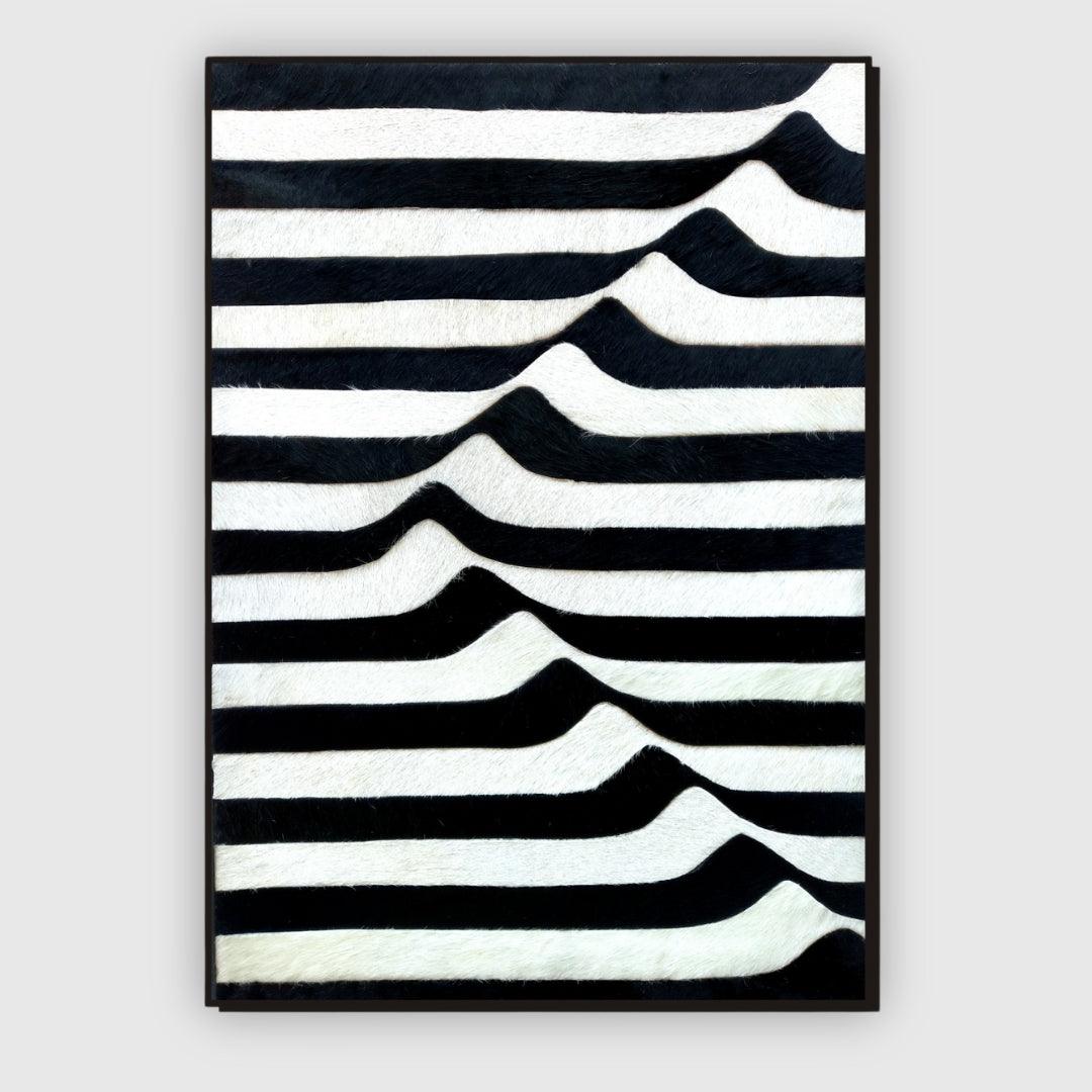 ANDORRA Leather Artwork - Qibo Galleria LLP