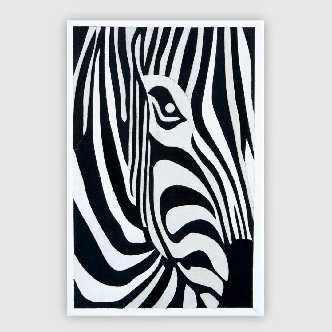 NORWAY Leather Artwork - Qibo Galleria LLP