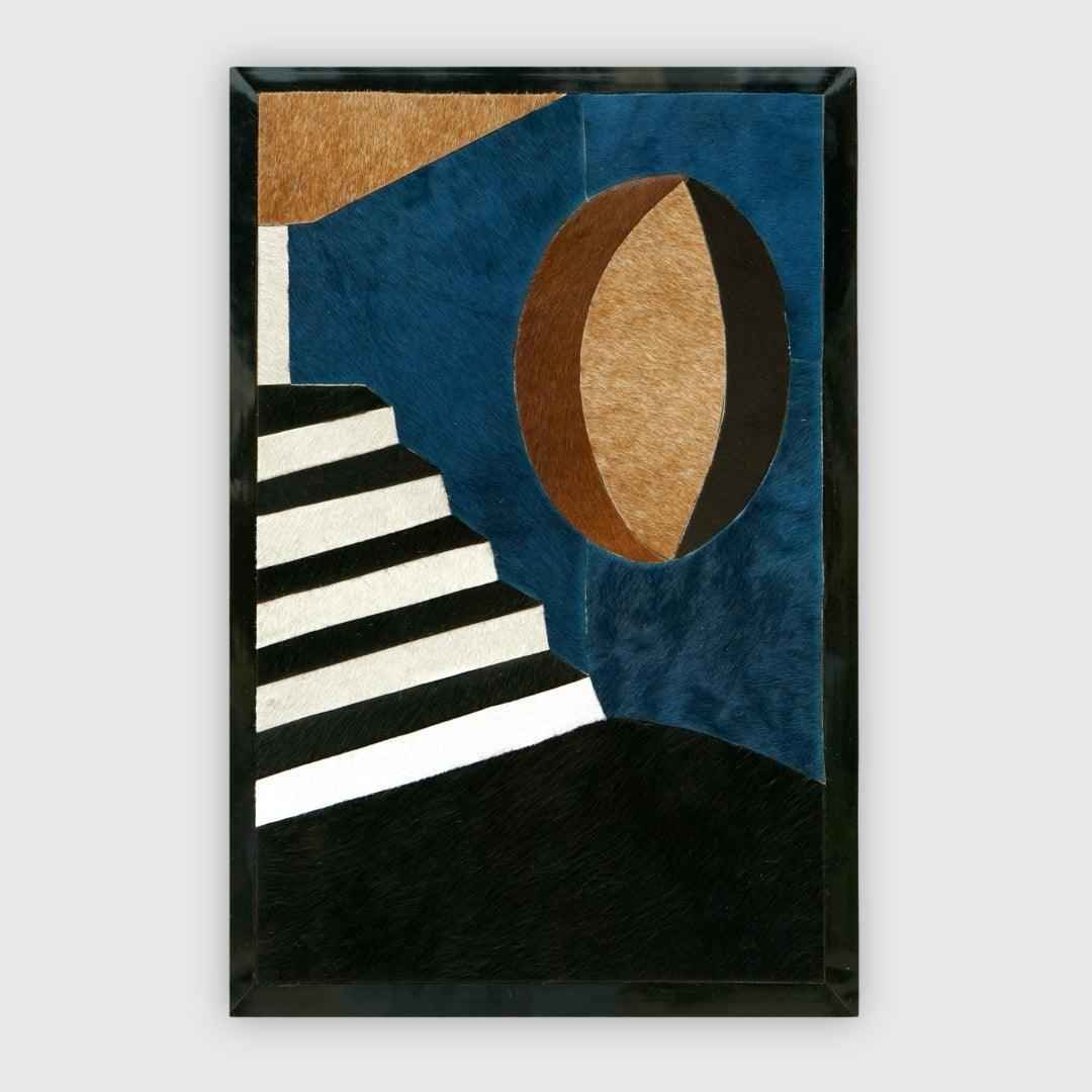 MACEDONIA Leather Artwork - Qibo Galleria LLP