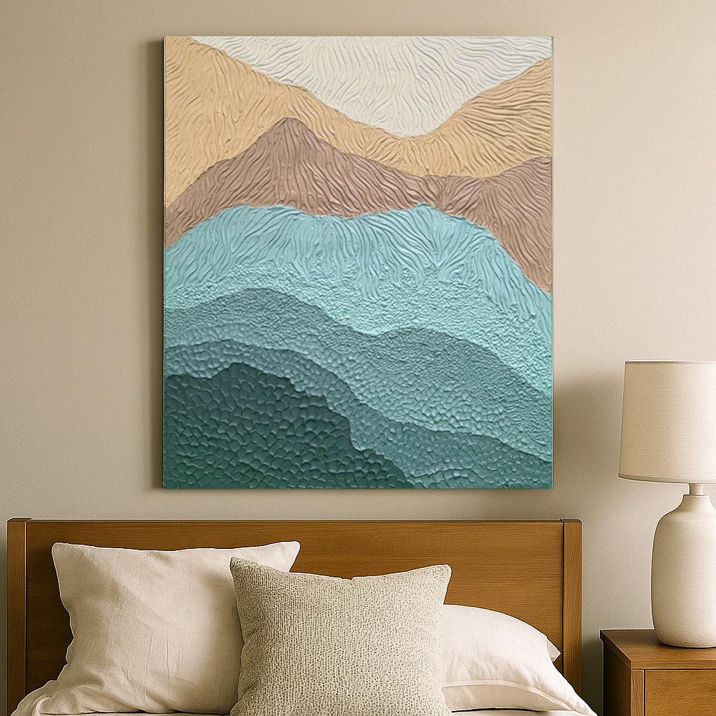 Layered Landscape Abstract Wall Art III