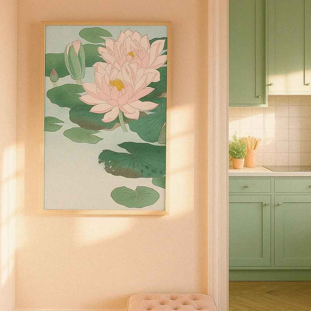 Water Lily (1920 - 1930) Digital Art Print