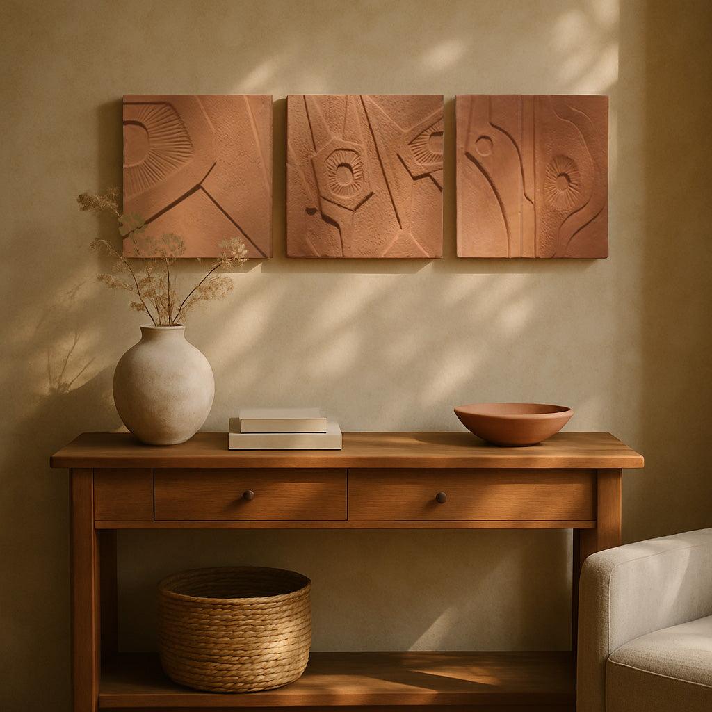 Seismic Forms (Set of 3) - Qibo Galleria LLP