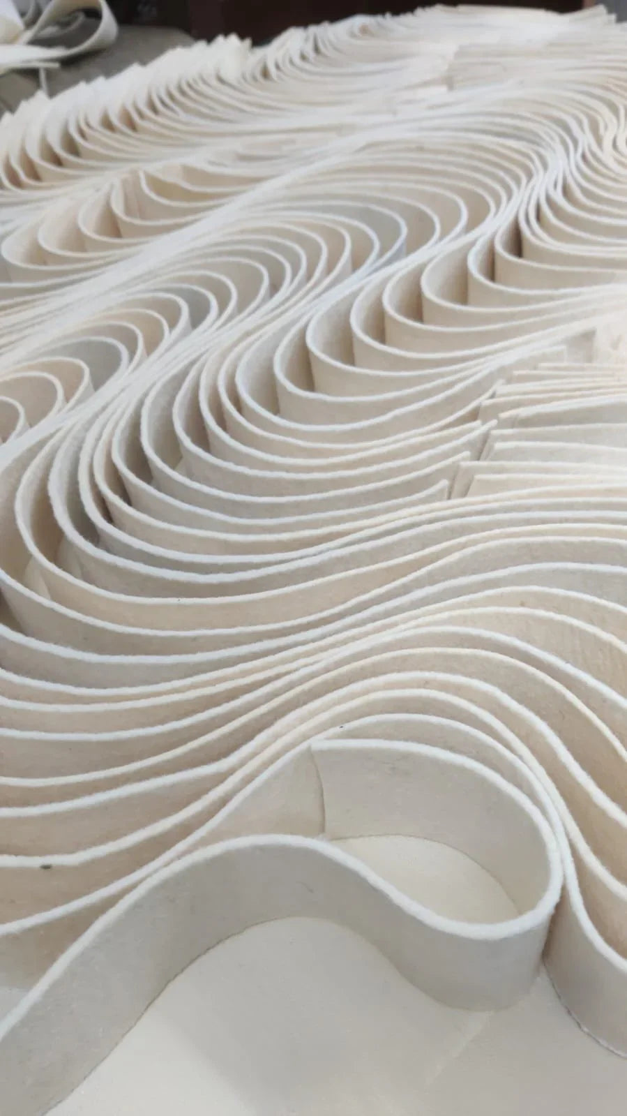 Sculpted Felt for Home Decor
