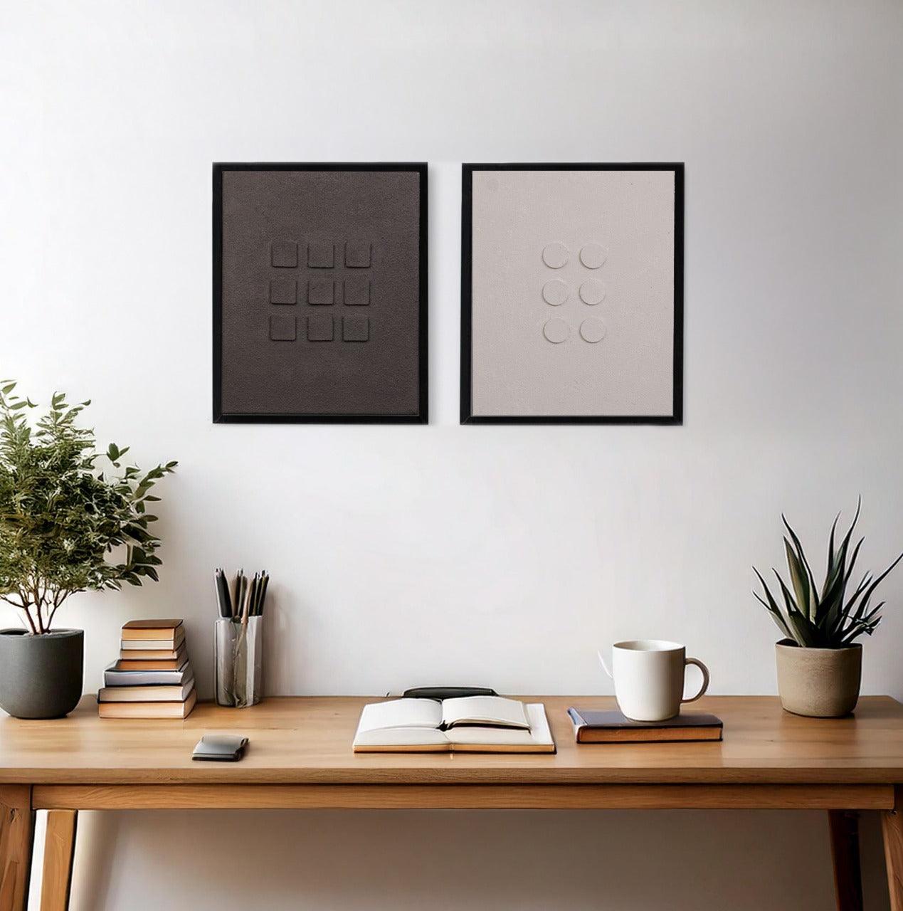 Quiet Geometry Modern Artwork