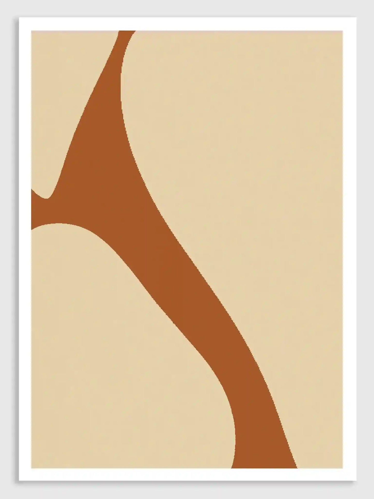 Contour II Digital Print Artwork - Qibo Galleria Pvt. Ltd.