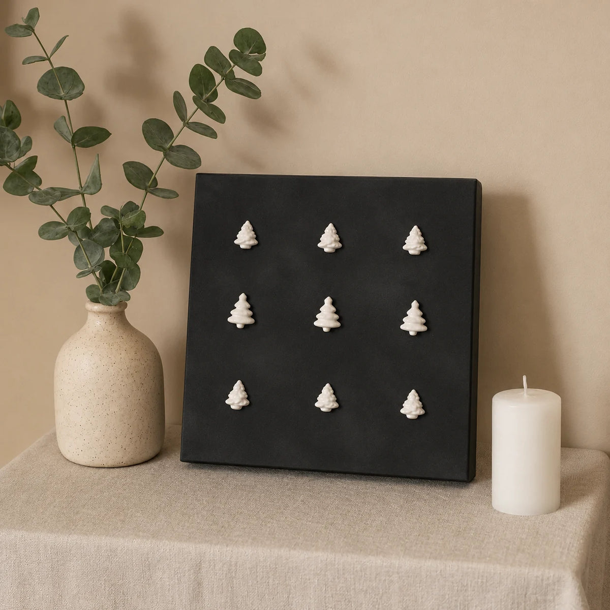 Silent Pines | Christmas Art