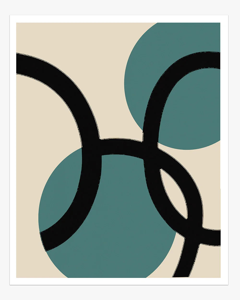 Intertwine Abstract Digital Art