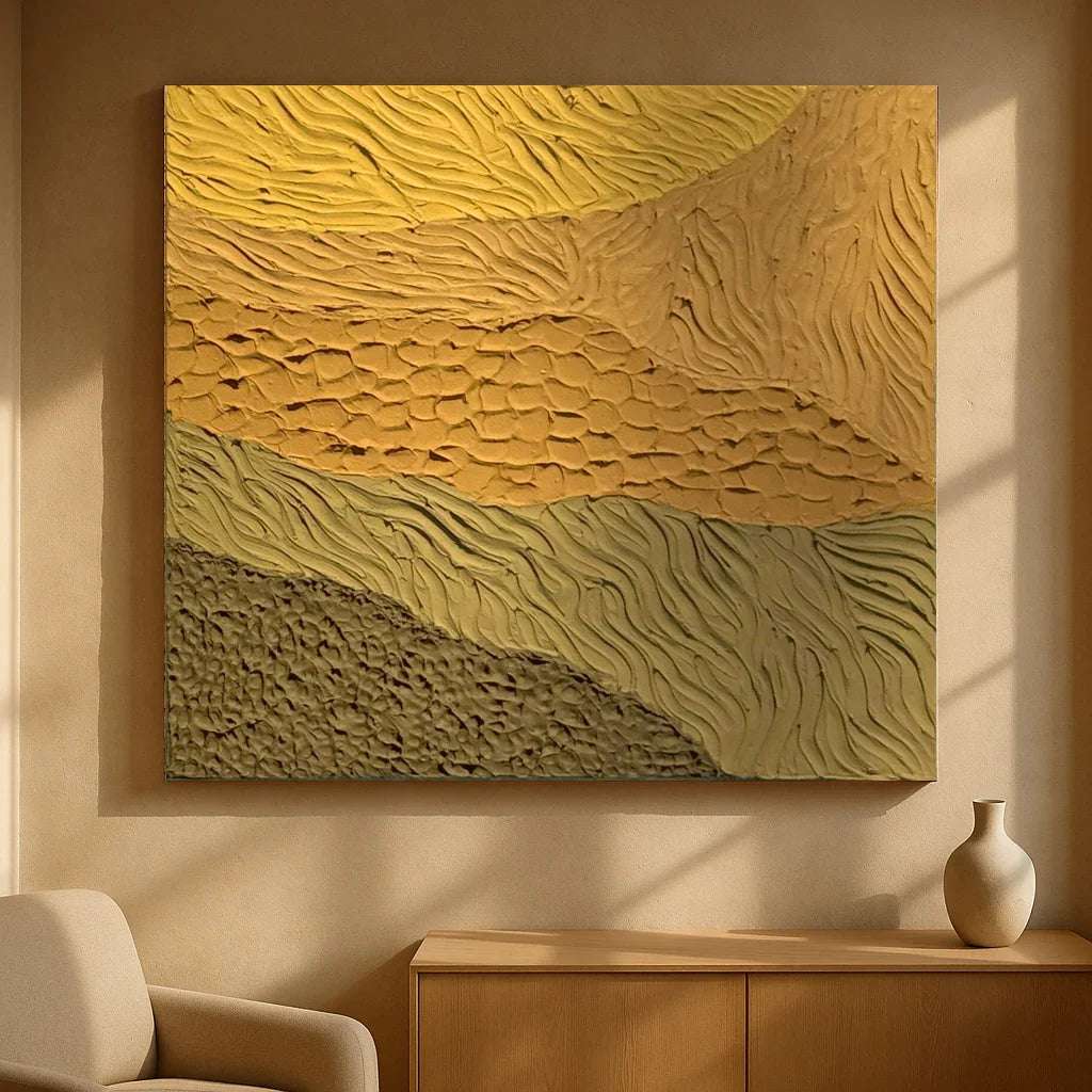 Layered Landscape Abstract Wall Art I
