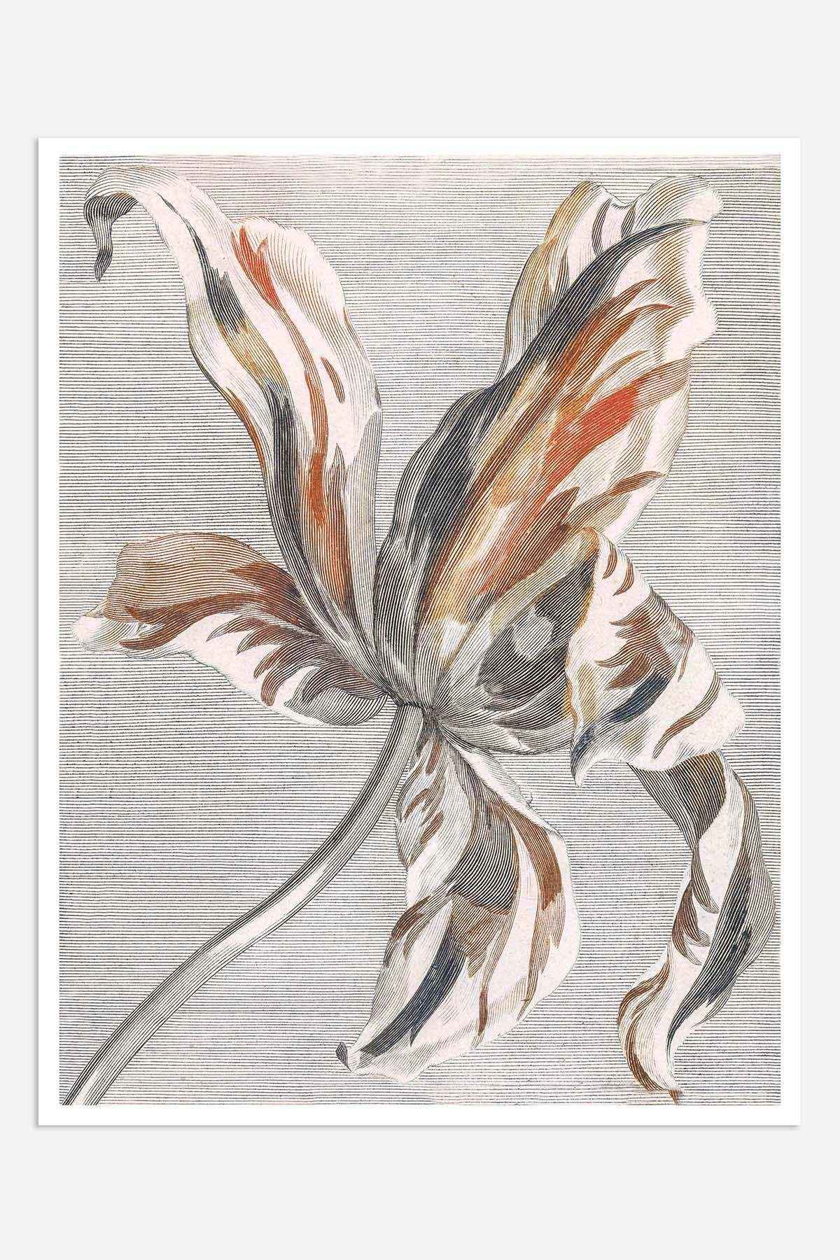 Tulip Digital Wall Art - Qibo Galleria Pvt. Ltd.