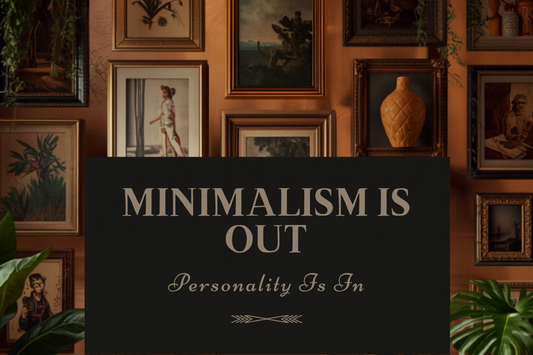 Minimalism Is Out, Personality Is In: Inside 2026's Maximalist Wall Art Trend