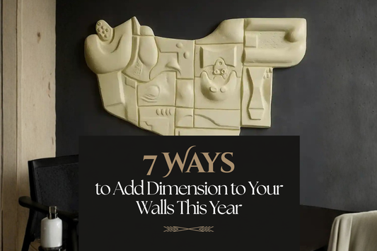 Beyond the Frame: 7 Ways to Add Dimension to Your Walls This Year