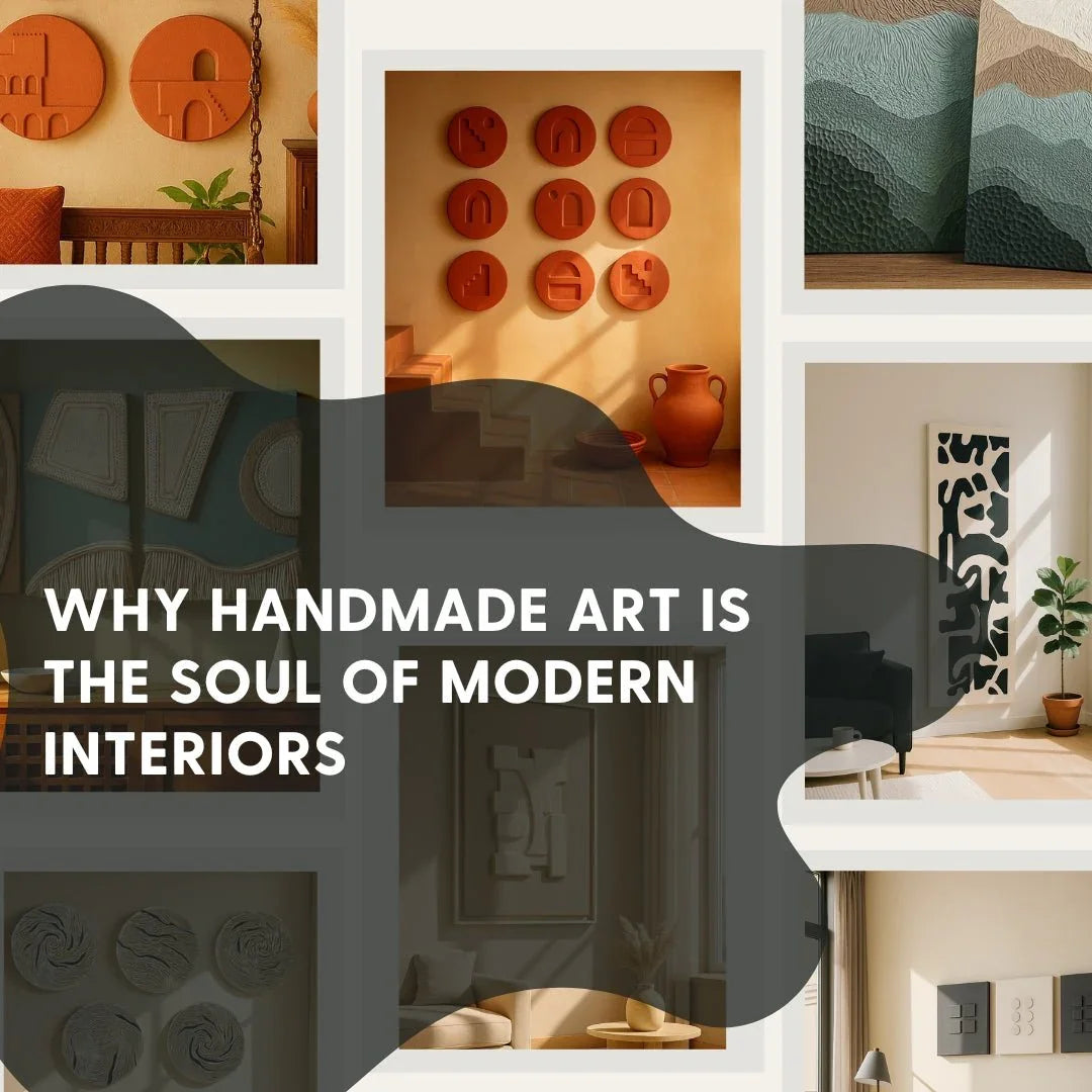 Why Handmade Art is the Soul of Modern Interiors – Qibo Galleria Pvt. Ltd.