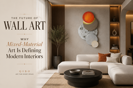 Future of Wall Art: Why Mixed-Material Art Is Defining Modern Interiors