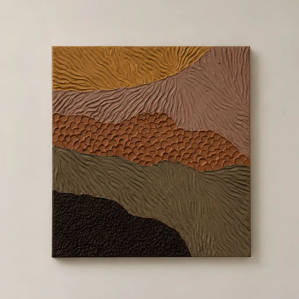 Layered Landscape I | Textured Art
