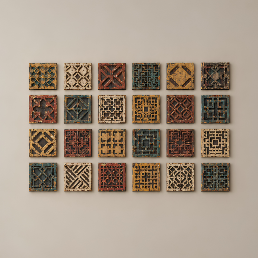 Mosaic Matrix | Rustic Wall Design