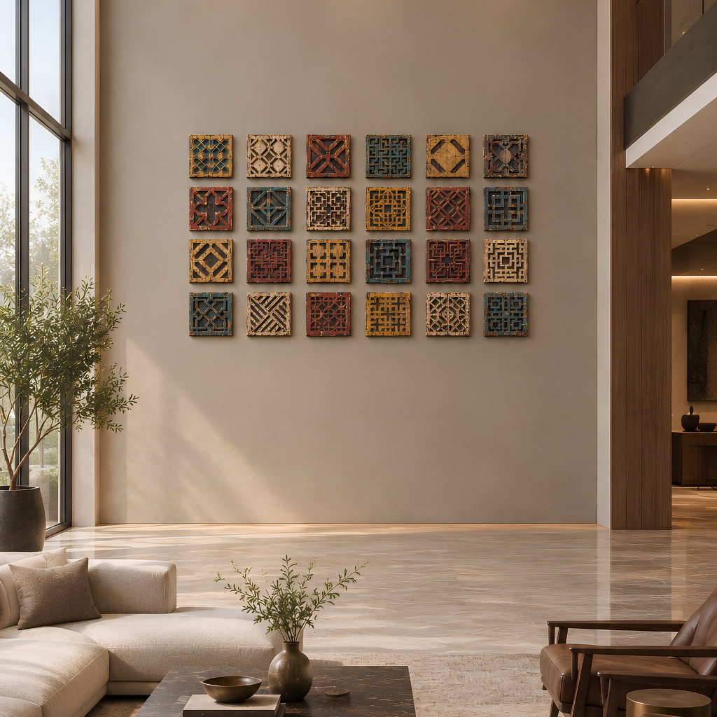 Mosaic Matrix | Rustic Wall Design