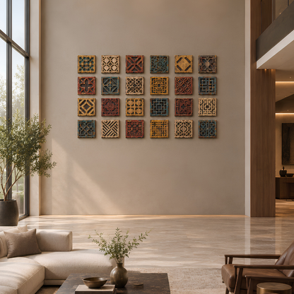 Mosaic Matrix | Rustic Wall Design