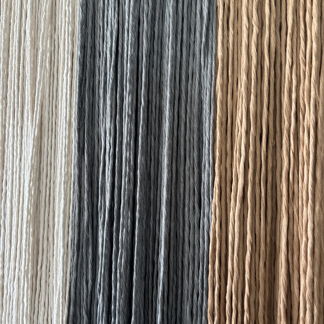 Gravity in Threads III Macrame Art for Modern Interiors