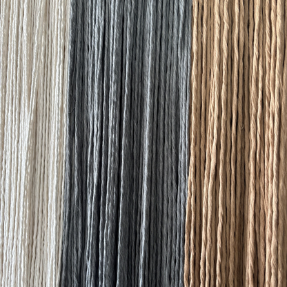 Gravity in Threads III Macrame Art for Modern Interiors