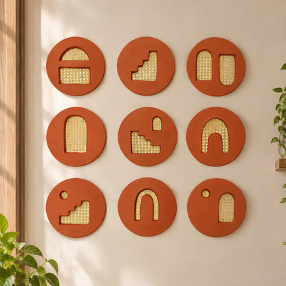 Plates of Earth II | Terracotta Wall Decor