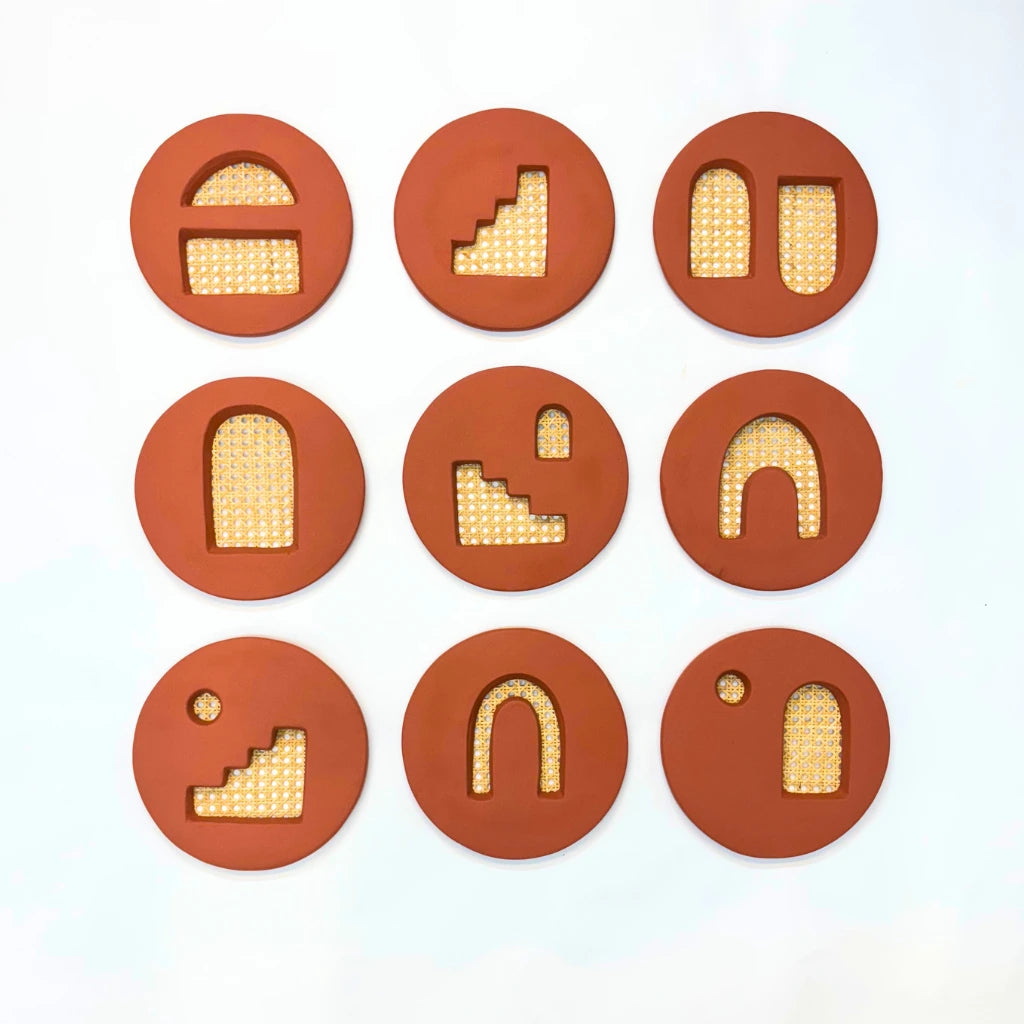 Plates of Earth II | Terracotta Wall Decor