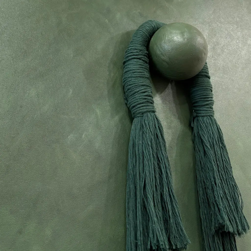 The Knotted Duo | Thread Art