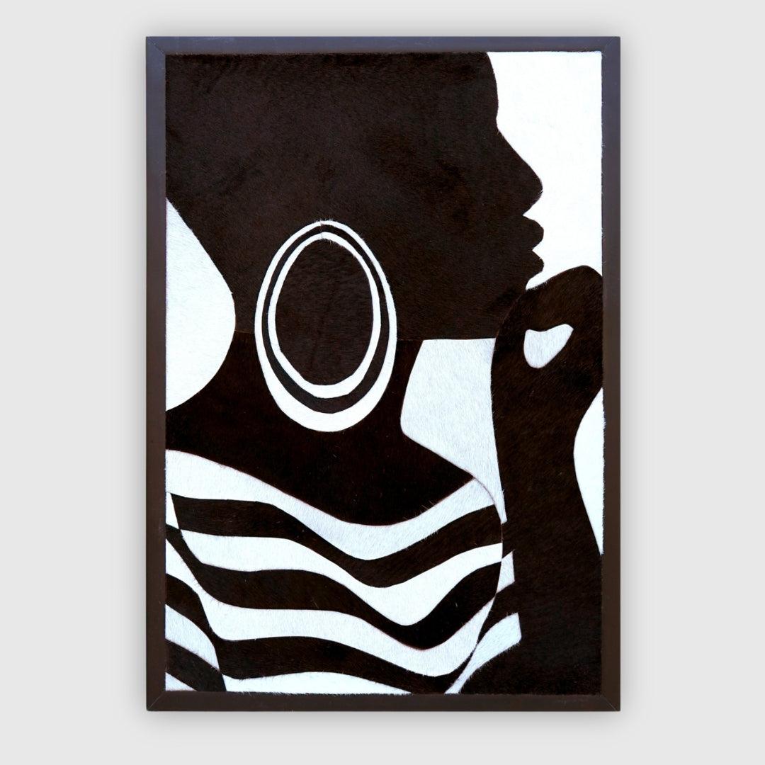 KENYA Leather Artwork - Qibo Galleria LLP