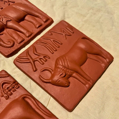 Tribal Spiritis | Terracotta Wall Decor