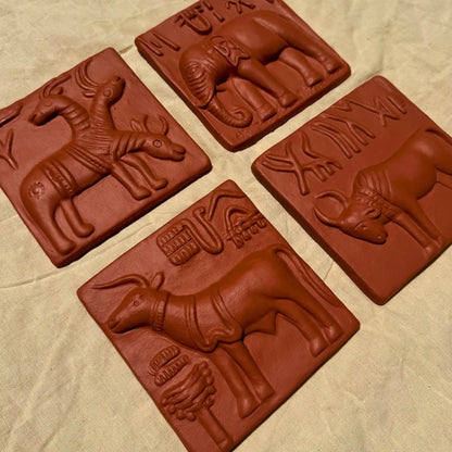 Tribal Spiritis | Terracotta Wall Decor