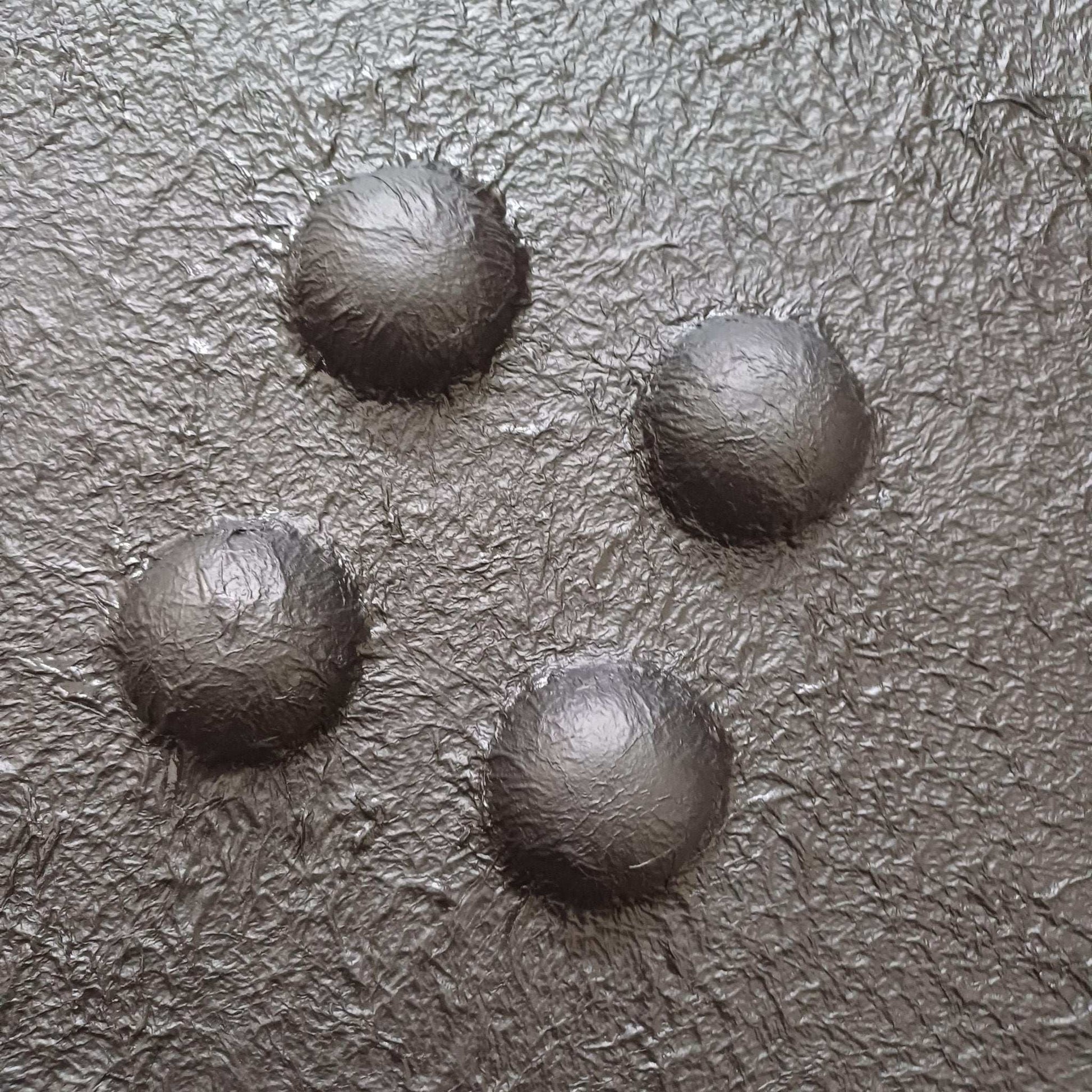 Textured Loops (Pair) - Qibo Galleria LLP
