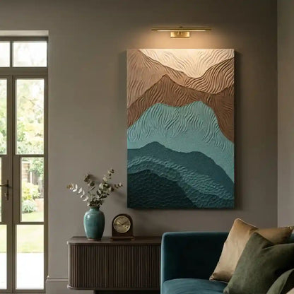 Layered Landscape III | Textured Art