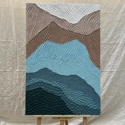 Layered Landscape III | Textured Art