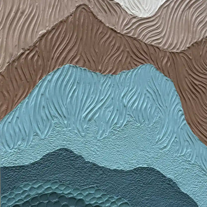 Layered Landscape III | Textured Art