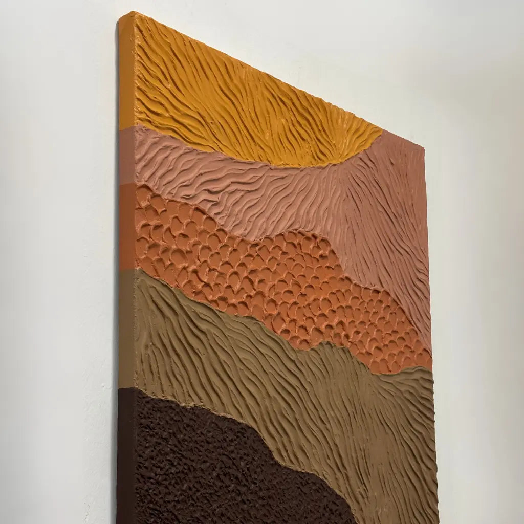 Layered Landscape I | Textured Art