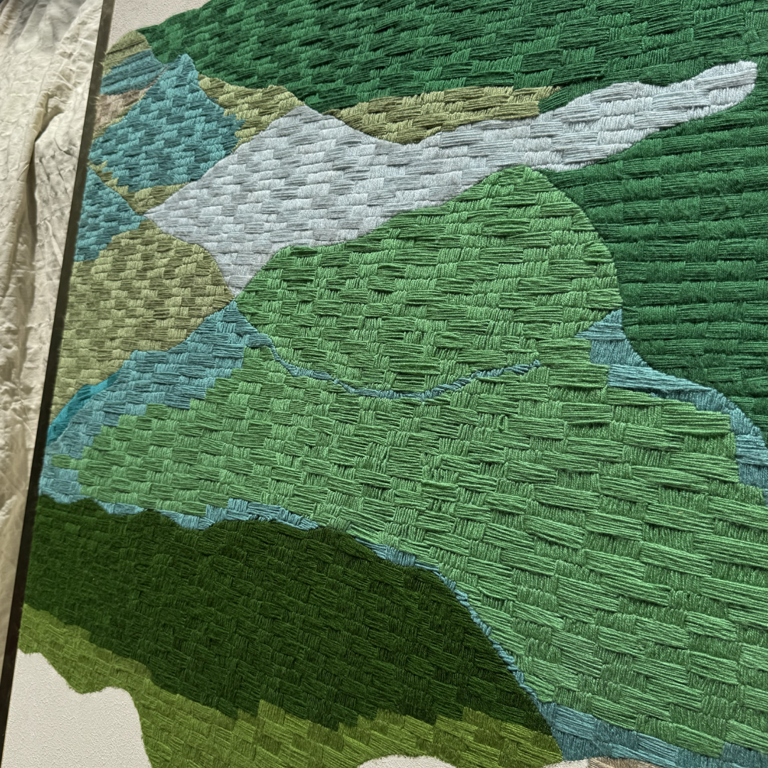 Horizon Tapestry Acrylic Wool Modern Wall Art