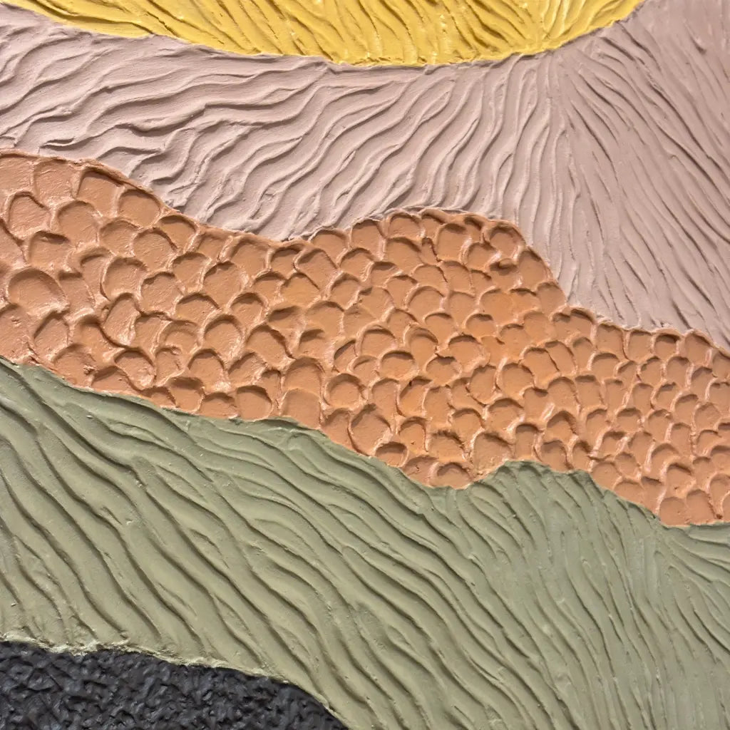 Layered Landscape I | Textured Art