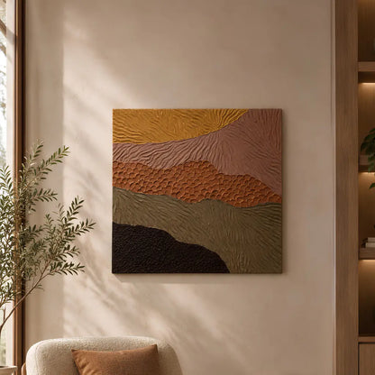 Layered Landscape I | Textured Art