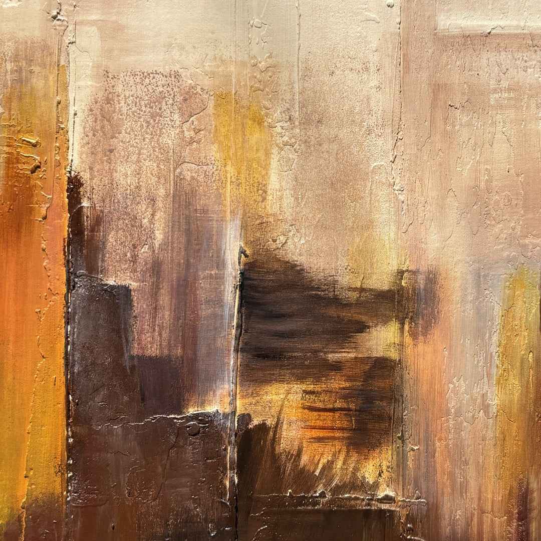 Burnt Residue Modern Textured Wall Art for Stylish Homes