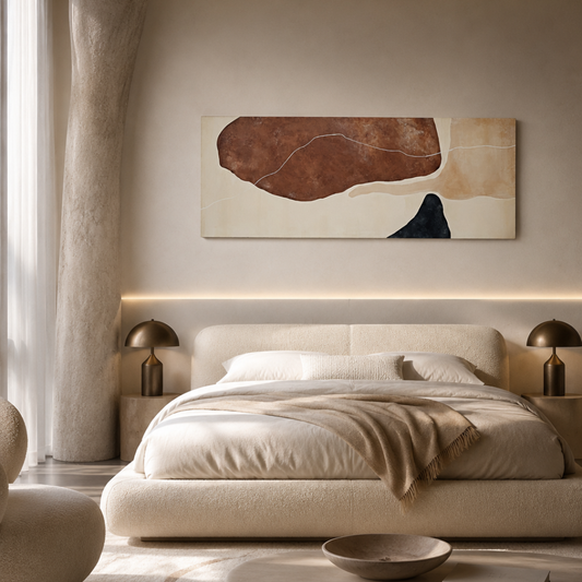 Soft Canyon Modern Abstract Wall Art