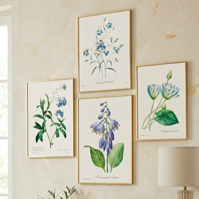 Blue Bloom Botanicals (Set of 4)