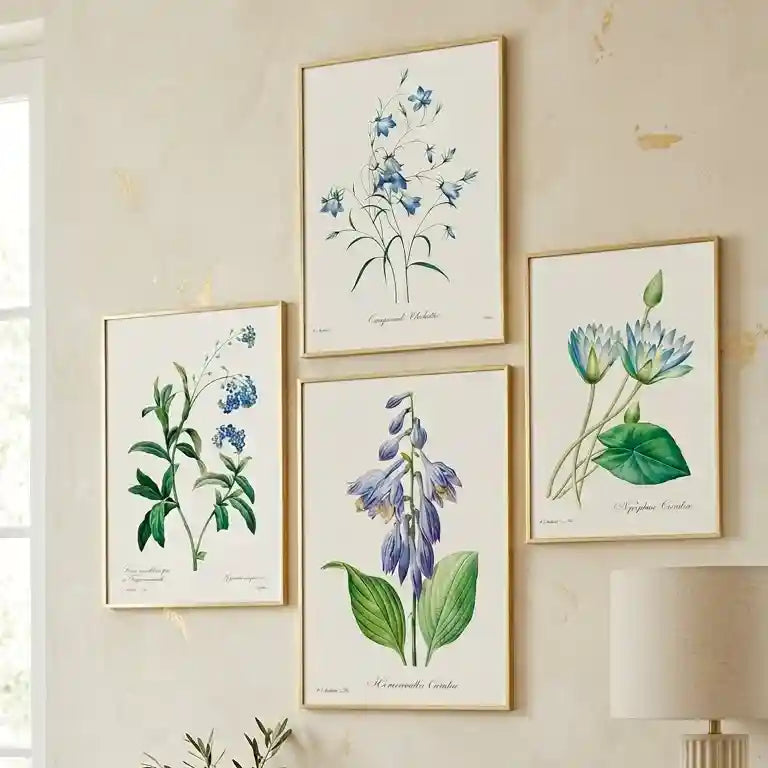 Blue Bloom Botanicals (Set of 4)