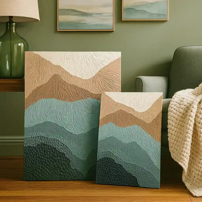Layered Landscape III | Textured Art