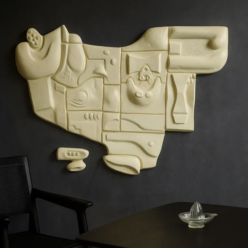 Desert Mirage Abstract Wall Art