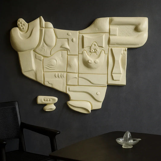 Desert Mirage Abstract Wall Art