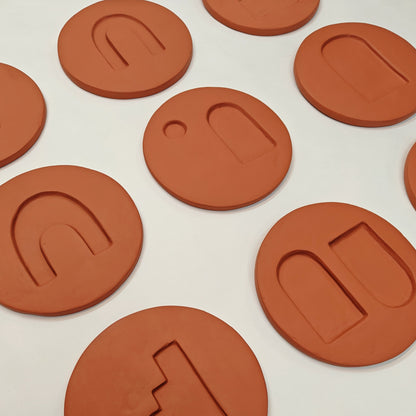 Plates of Earth I | Terracotta Wall Decor