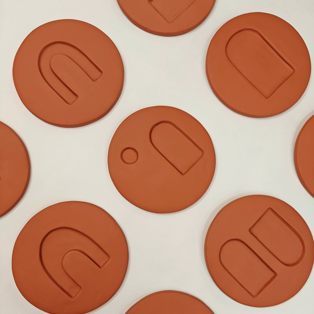 Plates of Earth I | Terracotta Wall Decor