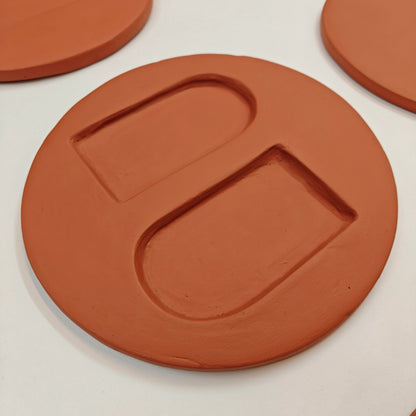 Plates of Earth I | Terracotta Wall Decor